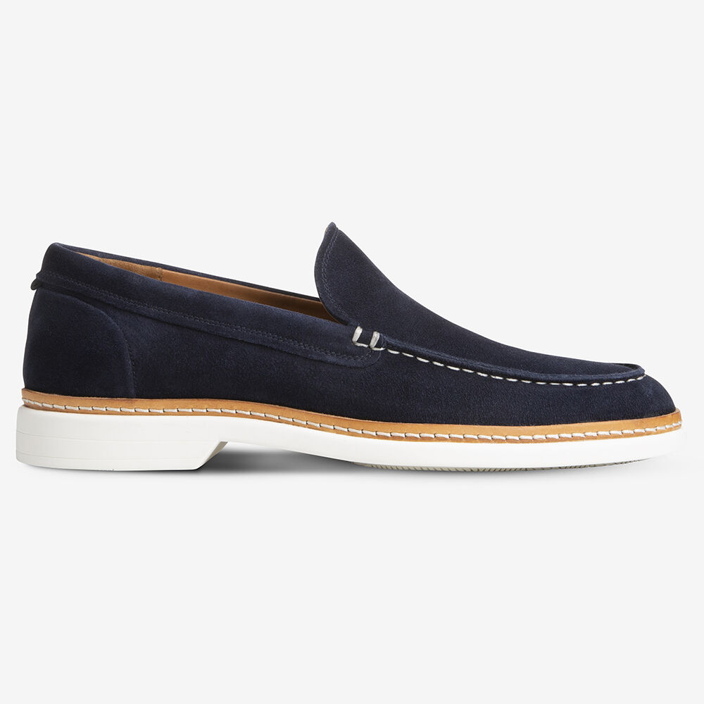 Allen Edmonds Wilder Halbschuhe Herren Navy | Deutschland-3218594